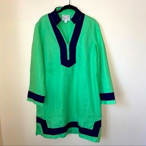 Sail to Sable Linen Shift